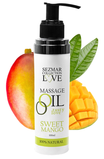 Accueil 18 Huile de massage comestible mangue 100ml 100% naturelle Taille : TU, Parfum : Mangue