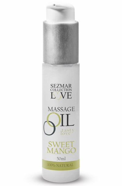 Accueil 12 Huile de massage comestible mangue 50ml Taille : TU, Parfum : Mangue