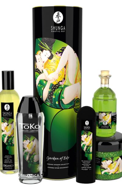 Coffret bio plaisir massage lubrifiant sels de mer Taille : TU, Couleur : Vert