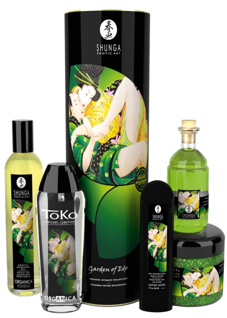 Accueil 9 Coffret bio plaisir massage lubrifiant sels de mer Taille : TU, Couleur : Vert