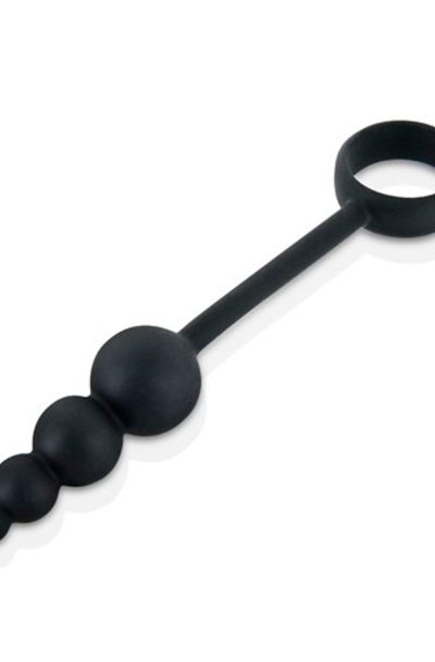Accueil 14 Plug anal cockring 2 en 1 Taille : TU, Couleur : Noir