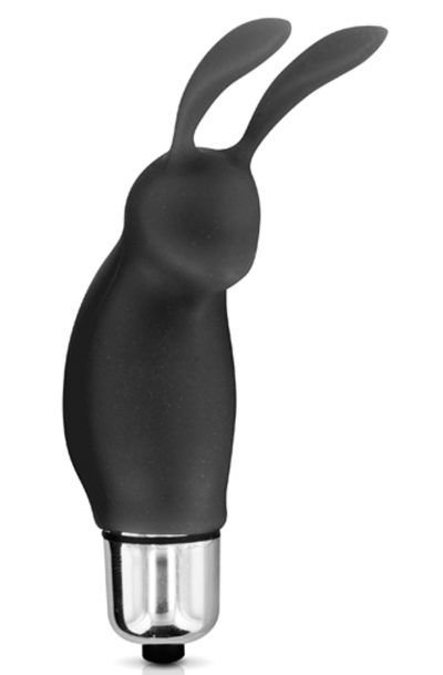 Stimulateur de clitoris vibrant noir rabbit Taille : TU, Couleur : Noir