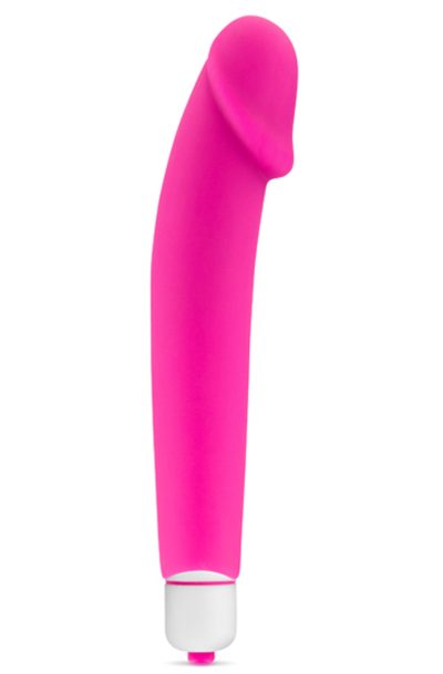 Vibromasseur rose 7 vitesses réaliste silicone lisse Taille : TU, Couleur : Rose