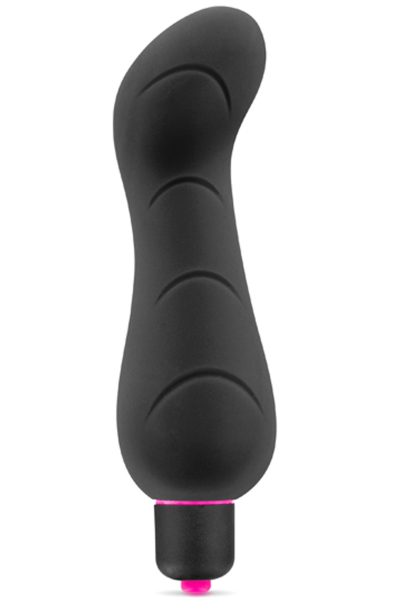 Vibromasseur noir 7 vitesses courbé point G waterproof Taille : TU