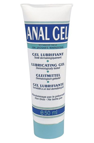 Gel lubrifiant anal à base d'eau 50ml Taille : TU, Couleur : Transparent