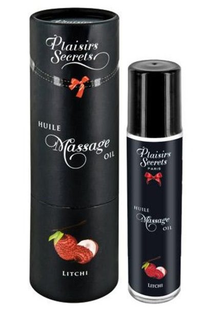Huile de massage comestible litchi 59ml Taille : TU, Parfum : Litchi