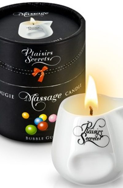 Accueil 17 Bougie de massage bubble gum 80ml Taille : TU, Parfum : Bubble Gum