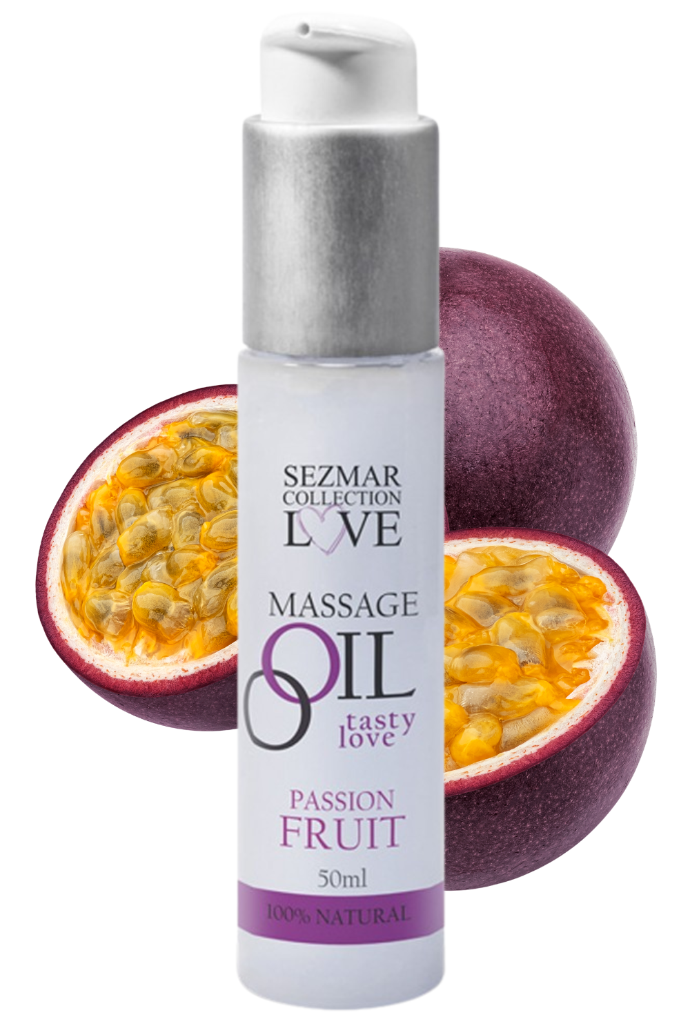Huile de massage comestible Fruit de la passion 50ml Taille : TU, Parfum : Fruit de la passion 1 Huile de massage comestible Fruit de la passion 50ml Taille : TU, Parfum : Fruit de la passion