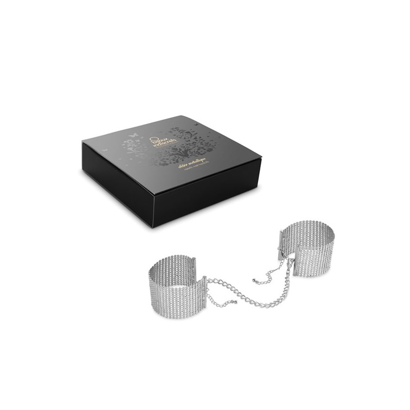 Desir Mtallique - Menottes Bracelets - Argent 2 Desir Mtallique - Menottes Bracelets - Argent – Image 2