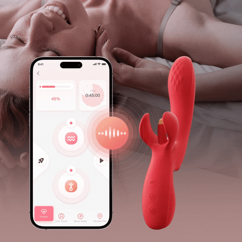 FORTEXA - Vibromasseur doigt oscillant pour le citoris et le point G avec contrle via une application 3 FORTEXA - Vibromasseur doigt oscillant pour le citoris et le point G avec contrle via une application – Image 3